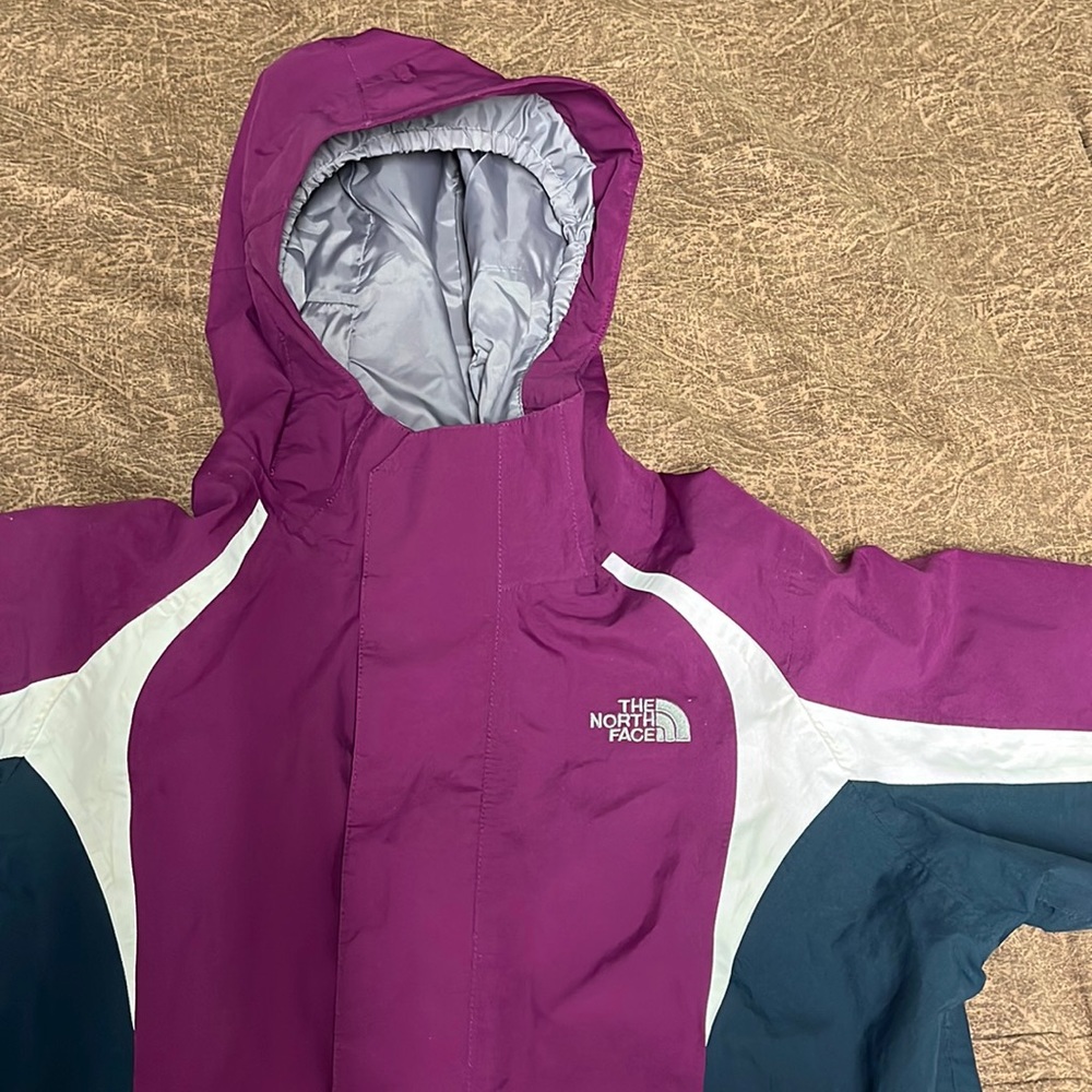 The North Face rain jacket
